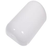 Abat-jour en Verre Blanc Style Élégant pour Lampe de Table, Rétro | Montage Rapide, Réduit L’éblouissement, Ouverture D’environ 1cm, Profil Rectangulaire Courbé, pour Bureau