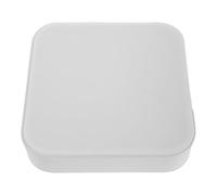 Abat-jour Encastré Carré en Plastique Blanc pour Plafonnier Moderne | Couvercle de Luminaire 23x23cm, Installation Facile, Diffusion Uniforme, de L’éblouissement
