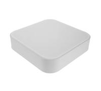 Abat-jour Encastré Carré Ultraslim Blanc en Plastique pour Plafonnier | Aspect Moderne, Entretien Facile, Couvercle de Rechange Adapté aux Dalles Suspendues, Ampoules LED, Bureaux et Couloirs