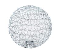 Abat-jour globe classique pour plafonnier, lustre creux, suspension en métal pour table,salle,lampadaire, lampe suspendue (10 cm)