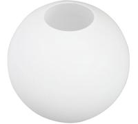 Abat-jour Globe Verre Givré - 1 Pièce - Design Rond Minimaliste - Ouverture 5cm pour Luminaire - Intérieur S CONFITURIER ELECTRIQUE