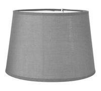 Abat-jour - OSTARIA - Rond étroit - Gris clair - Diamètre 27 cm - Intérieur/Scandinave