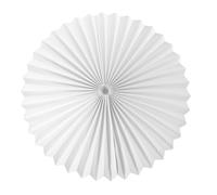 Abat-jour Japonerie Pliable en Origami Géométrique pour Lustre | Papier et Métal, Installation Simple, Léger et Portable, Blanc, pour Salon et Fête