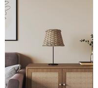 vidaXL Abat-Jour Marron Ø50x30 cm Osier, Abat-Jour de Lampe de Table, Abat-Jour de Lampe Suspendue, Abat-Jour Marron, Abat-Jour de Lampe de Chevet