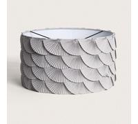 Abat-Jour Lampe Toile Anabela Gris
