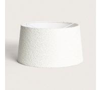 Abat-Jour Lampe Toile Micaela Blanc