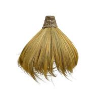 Abat jour naturel MASAI en herbe de rayung style bohème H40cm pour monture électrique E27