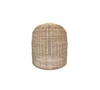 Abat jour naturel GIACOMO en rotin style bohème H45cm pour monture électrique E27