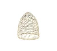 Lumisky Abat-jour PAULO naturel en rotin style bohème H45cm pour monture électrique E27