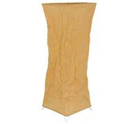 Abat-jour Pliable en Papier pour Lampadaire, Style Japonerie | Diffusion Douce, Rangement Facile, Installation Simple, Portable, Couleur Kaki, Fer et Papier