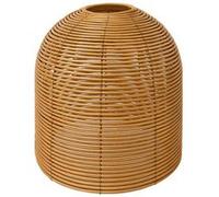 Abat jour seul style bohème naturel style vannerie tressée en poly rotin HANG BOHEME SHADE H31cm