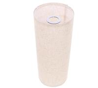 Abat-jour pour Lampadaire Cylindre en Tissu Kaki, E27, 1 Pièce | Abat Jour, Style Délicat et Simple, Adoucit L’éclairage, Décoratif pour Chambre et Salon