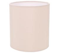 Abat Jour pour Lampe de Table Suspendre Cylindre en Tissu Beige | Forme Ronde, Structure Métallique, Réduit L’éblouissement, Décoration Moderne pour Chambre, Salon, Lecture au Chevet ou Salle