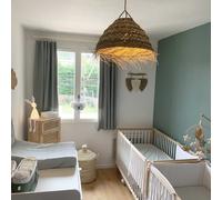 Abat-jour pour lustre fibres naturelles