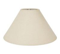 OSTARIA 98916 Abat-jour Rond - Couleur Lin - Base 30cm - Dim : D30xH18.5cm
