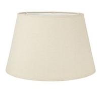 Abat-jour - Rond - Beige - Pour lampe - Base 35 cm - Culot E27 avec réducteur