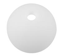 Abat-jour Rond Blanc en PE pour Plafonnier, à Suspendre et Lampe G9 | Diffuseur Plastique Léger à Lumière Uniforme, Finition Lisse, Remplacement Pratique pour Applique Murale, Hôtel, Bureau