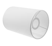 Abat-jour Rond en Lin Naturel - 1 Pièce - Tissu et Fer - Douille E27 Compatible - Salon Chambre Bureau - 20x CONFITURIER ELECTRIQUE