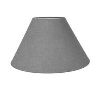 Abat-jour - Rond - Gris clair - Pour lampe - Base 40cm - Culot E27