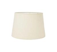OSTARIA 98921 Abat-jour Rond Etroit - Couleur Lin - Petit Modèle Dim : D27xH18.5cm