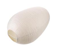 Abat-jour Suspendu Blanc en Papier, Lanterne Pliable 54x31x31cm | Structure en Fer, Diffusion Douce, Installation Facile, Format Portable et Compact pour Repas ou Fêtes, Style Nordique