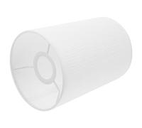 Abat-jour Suspendu Cylindrique Blanc 4,2cm pour Plafonnier E14 | PVC et Quincaillerie, Style Rustique Vintage Minimaliste, Lumière Plus Douce, Salon Couloir Lecture