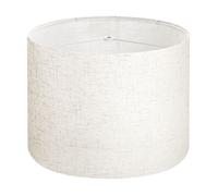 Abat-jour Tambour-VEVOR-33x33x25 cm-Abat-jour de Remplacement Moyen en Lin pour Lampes de Table-Lampadaires et Suspensions