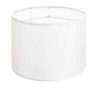 VEVOR Abat-jour tambour, 330 x 330 x 250 mm, abat-jour de remplacement moyen en lin pour lampes de table, lampadaires et suspensions, housse de rechange pour lampe, assemblage facile, lin blanc cassé