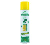 ABATOUT - Laque anti Punaises et Punaises de lit - Spray foudroyant - Pour traitement de l'habitat préventif et curatif - Protection jusqu'à 8 mois - 300 ml
