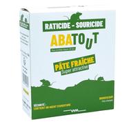 ABATOUT Raticide souricide pâte 150 g - 15 doses prête à l'emploi - maison - habitat, Voir Photo
