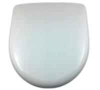 Abattant - ALLIA - ROYAN MINI - Multicompat - Blanc - Descente Ralentie - 39.8x36.7x4 cm