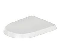 Abattant de toilette Duravit Collection One 0026890000, à recouvrement, blanc brillant