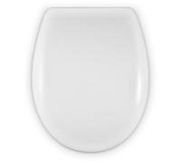 Abattant de toilette, forme O, stable, charnière réglable, polymère écologique