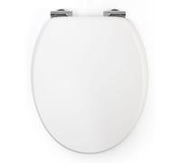 Siège de toilette - GELCO DESIGN - Abaissement automatique magnétique - Blanc