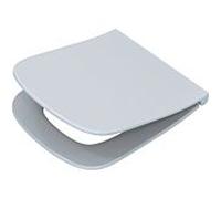 Abattant de toilette Pagette Slim 795690202 pour DuraStyle blanc , avec couvercle, mécanisme de fermeture en douceur, amovible, click-o-matic