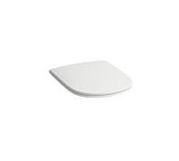 Abattant de toilettes Laufen LUA H8910837570001 avec couvercle, fin, amovible, à fermeture amortie, blanc mat