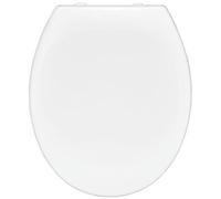 Abattant de WC à frein de chute et ouverture rapide Bemis Ferno en plastique thermodurcissable blanc