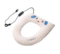 Abattant de WC chaud, chauffage lavable avec port USB, chaleur douce, siège de toilettes électrique, lavable, pour salle de bain, appartement, maison, hôtel, maison de vacances, hiver, temps froid