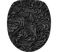 Abattant de WC SANILO® avec mécanisme Soft-Close Floral