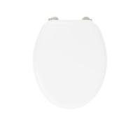 Gelco Abattant WC Duplo – Poudre de bambou, charnières inox – Blanc universel