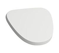 Abattant d'urinoir Laufen VILA 2.0 H8941437570001 297 x 326 x 35 mm, avec mécanisme de fermeture amortie, blanc mat
