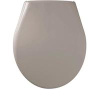 Abattant Marina Taupe - Polypropylène - Gelco - Déclipsable - Entraxe de fixation universelle