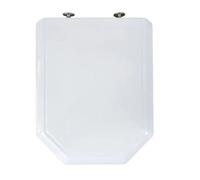 Abattant pour wc SELLES Equipage 2 (entraxe 155 mm) blanc