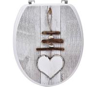 Abattant WC 18 pouces - Attaches Acier Inoxydable - Tendance - Ouessant