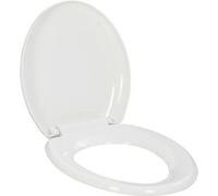 Abattant WC à fermeture en douceur Libération rapide Blanc Blanc G