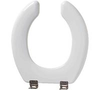 Abattant WC en bois réticulé blanc anti-contact Tradition OLFA