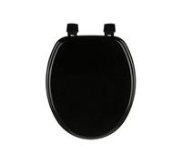 - Abattant WC - Bois - Noir
