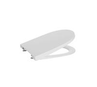 Abattant WC comptact rond Ona blanc mat