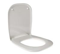 Abattant WC Duravit D-Code comme original thermodurcissant blanc charnière inox