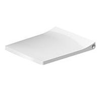 Duravit Design Classics WC - Siège Viu 0021290000 avec mécanisme de fermeture en douceur, charnières en acier inoxydable, amovible, blanc
